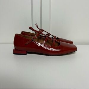 Angel alarcon patent Elegant Red Women's Shoes